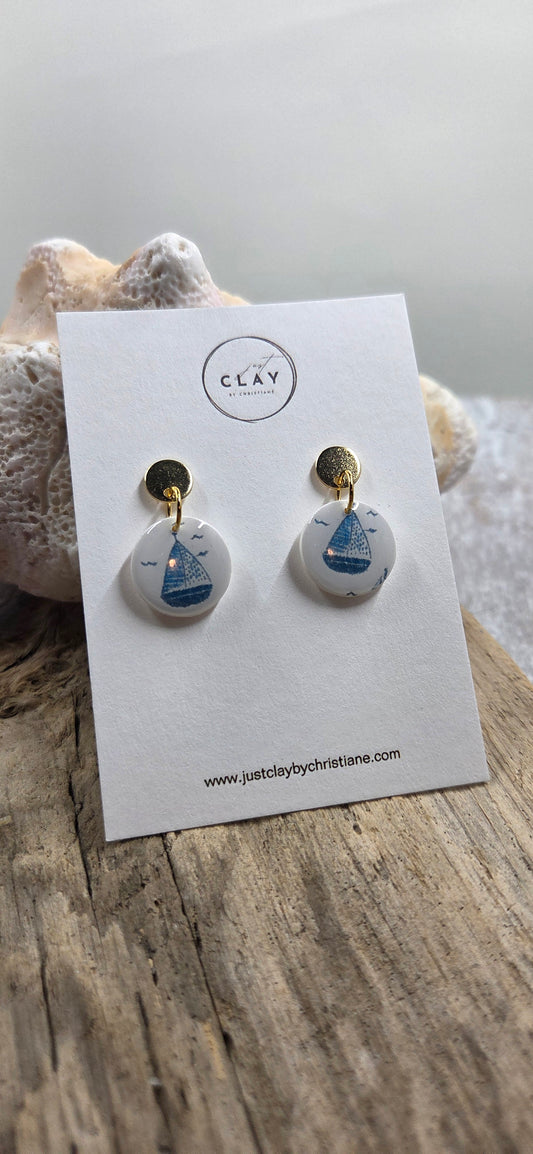 Cute Sailboat Dangles.