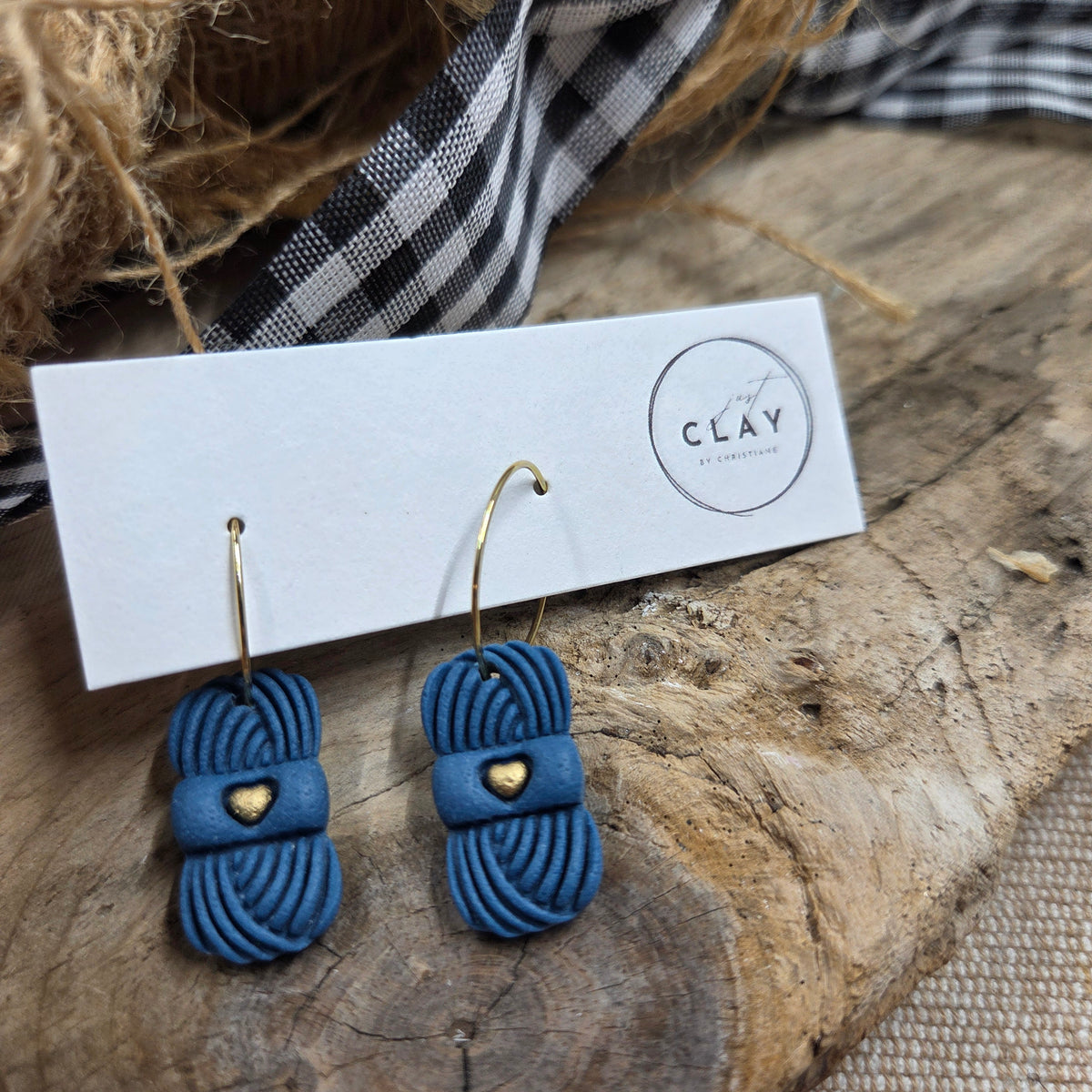 Yarn Skein Hoops | teal