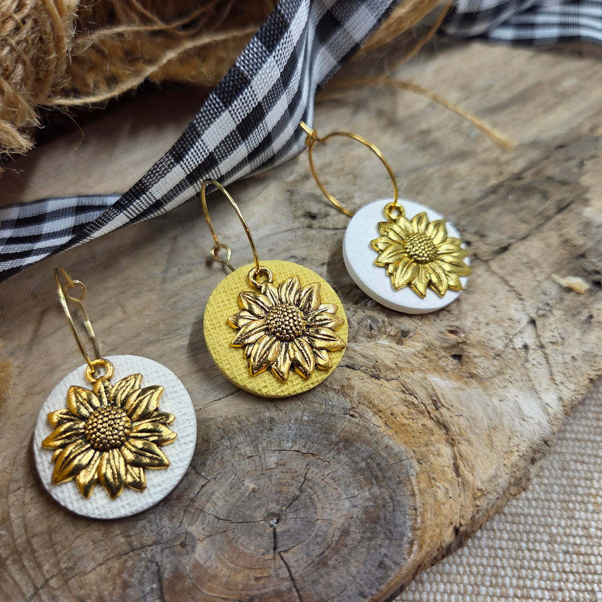 Sunflower Hoops