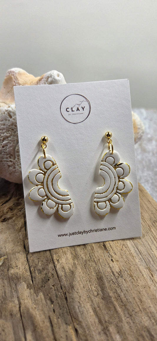 The Sarah | gold white