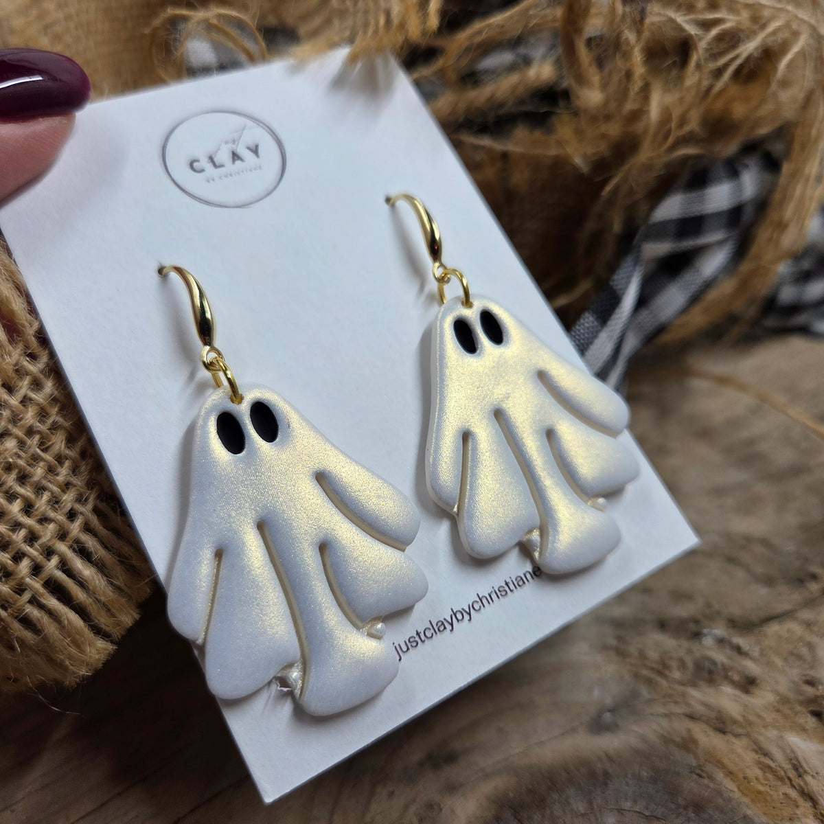 Ghost Dangles | iridescent