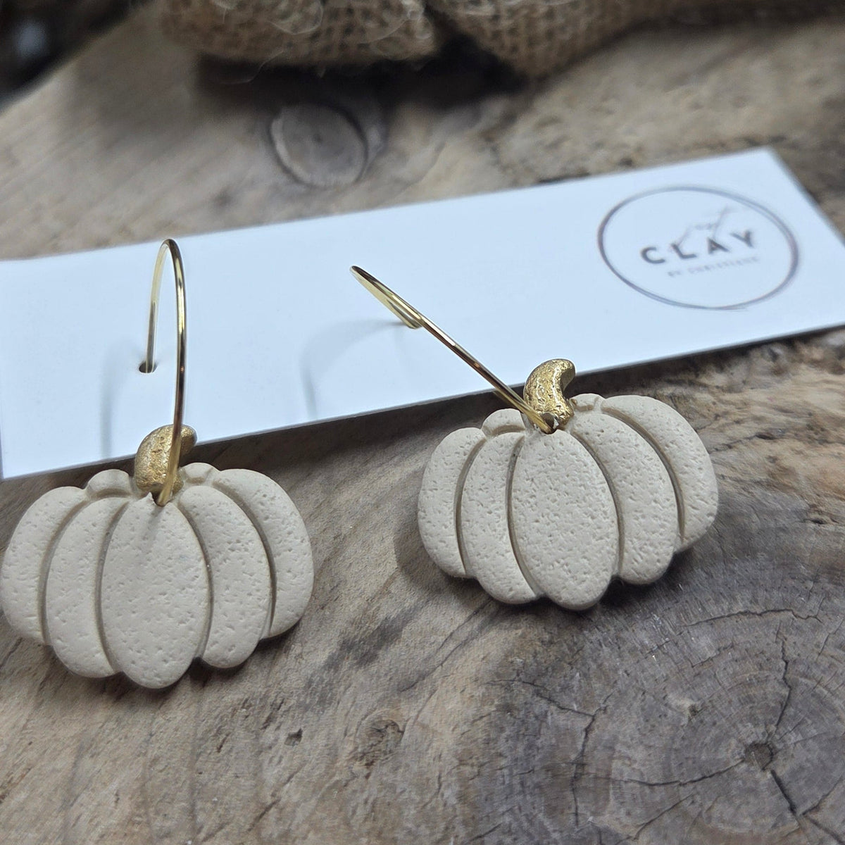 Pumpkin Hoops | beige