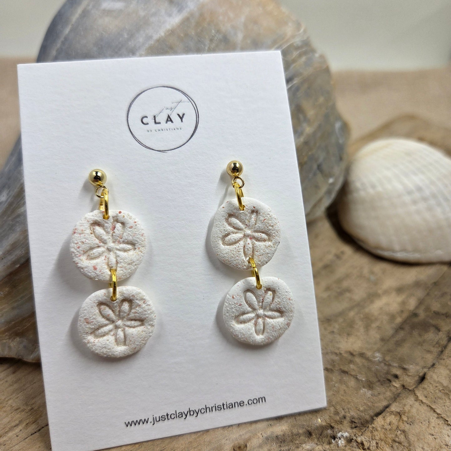 Sand Dollar Dangles