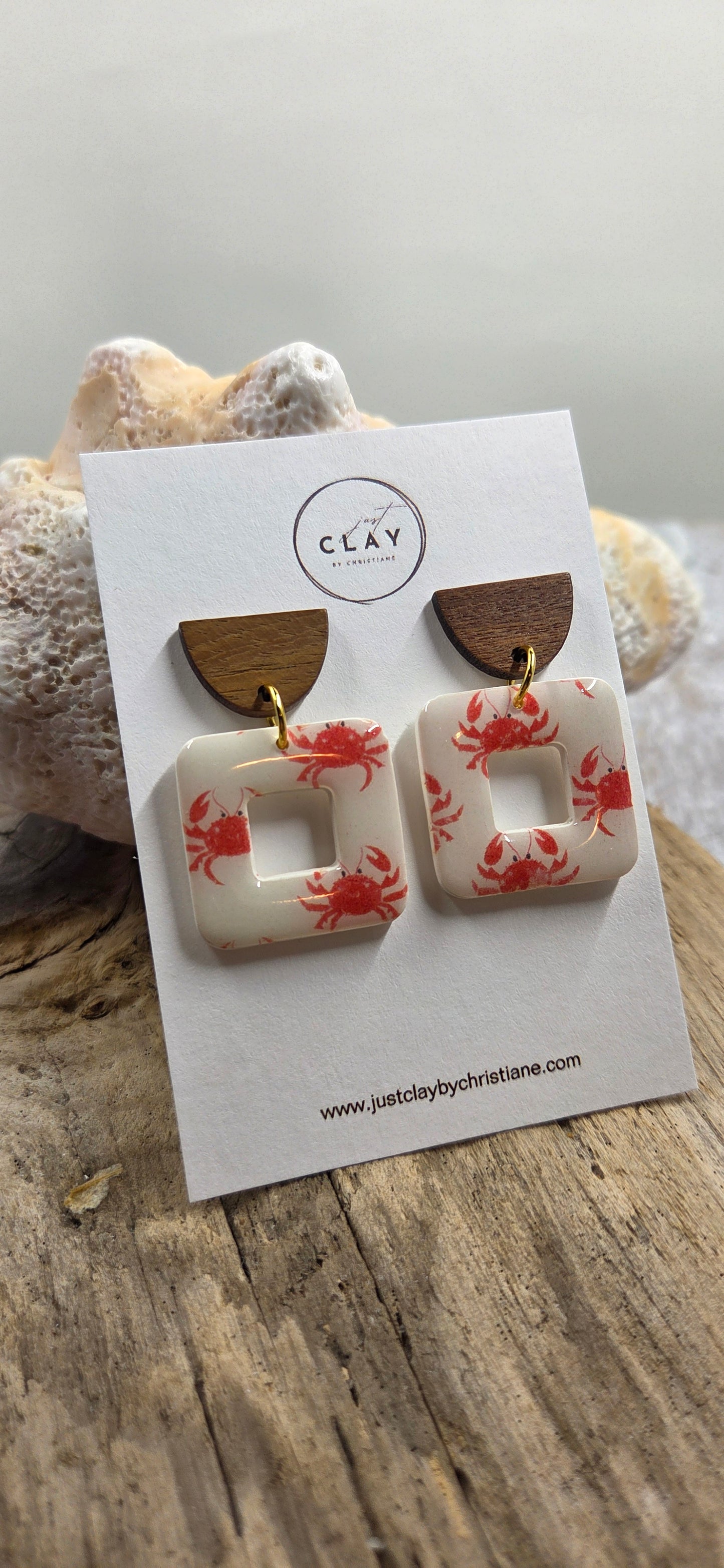 Cute Crab Dangles