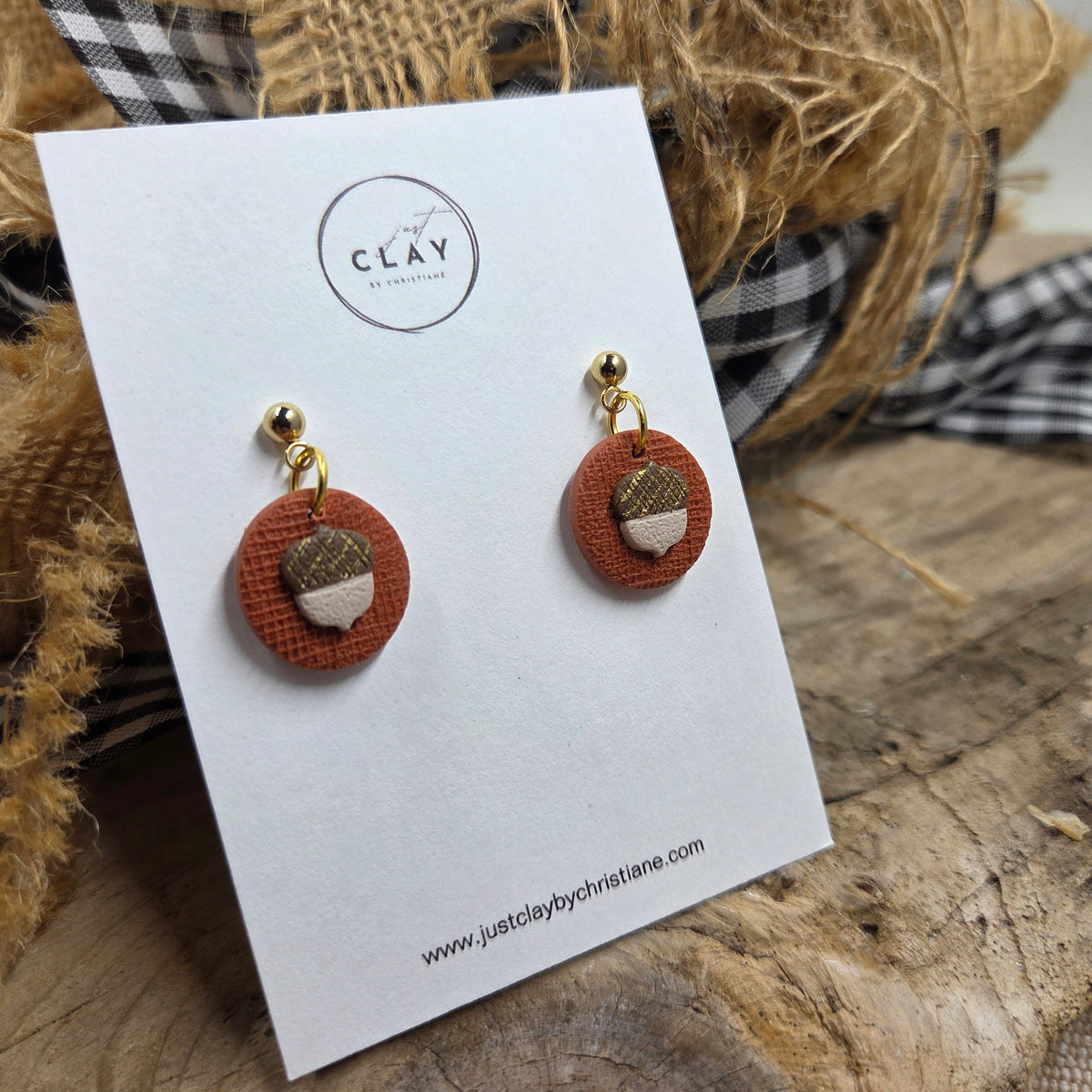 Cute Acorn Dangles