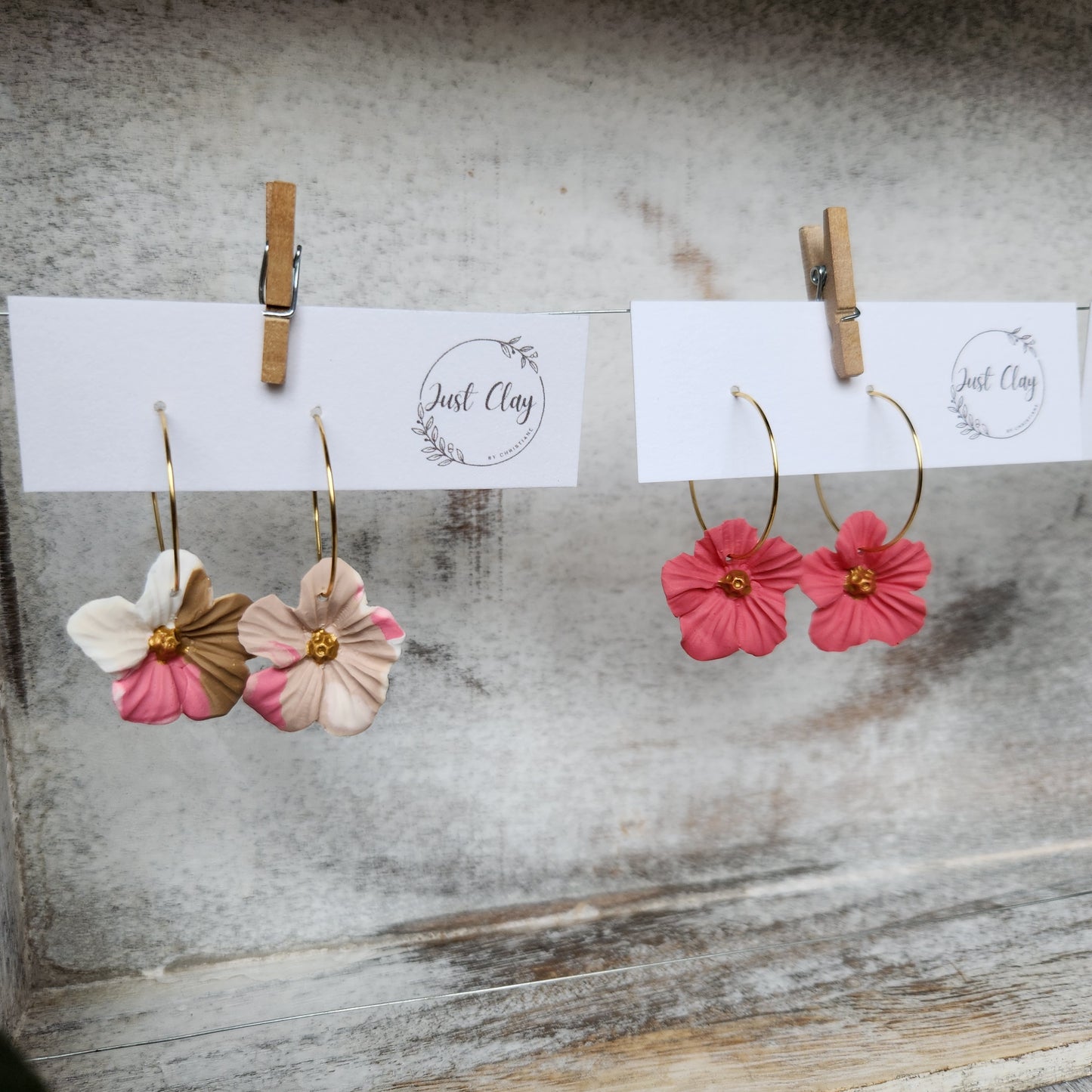 Flower Hoops