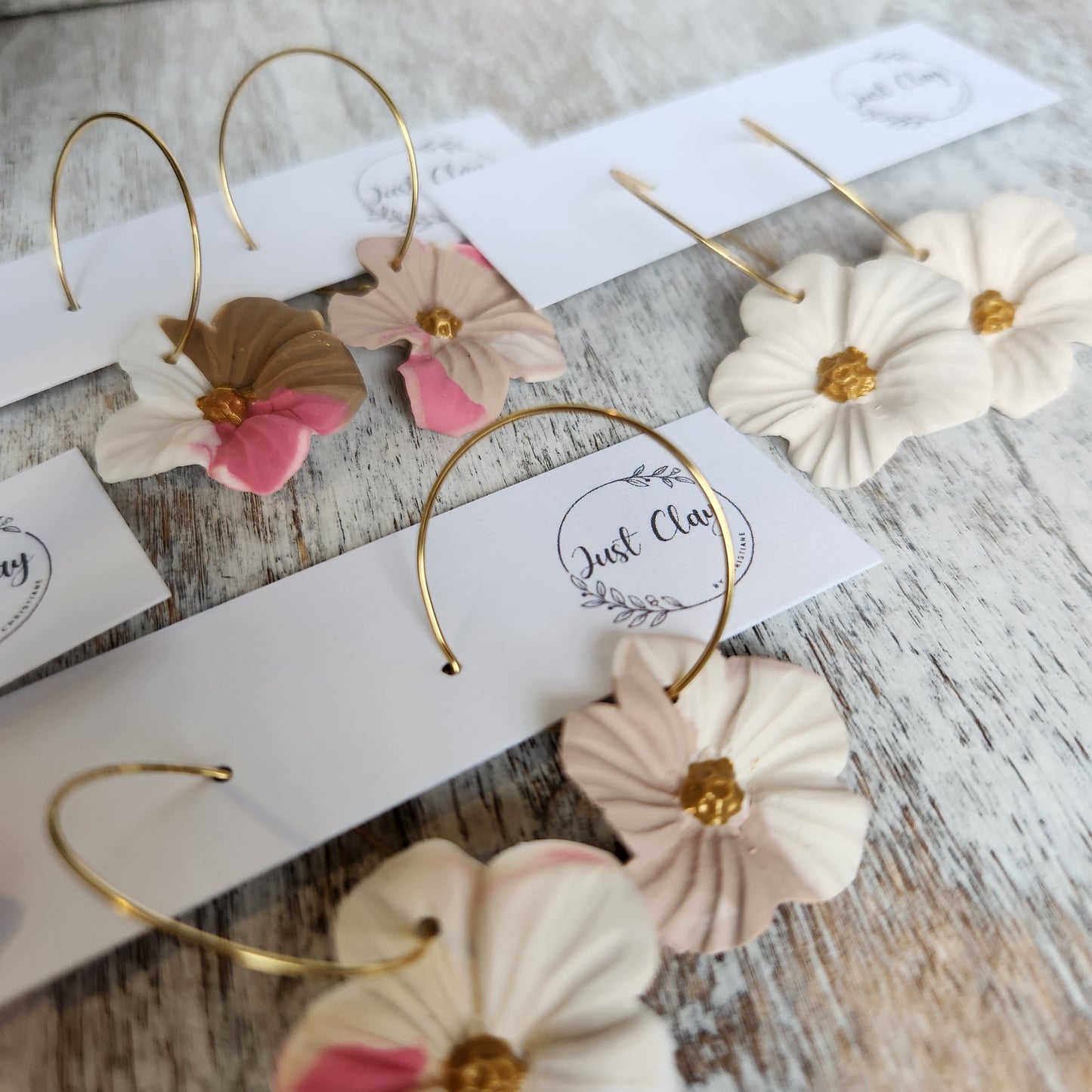 Flower Hoops