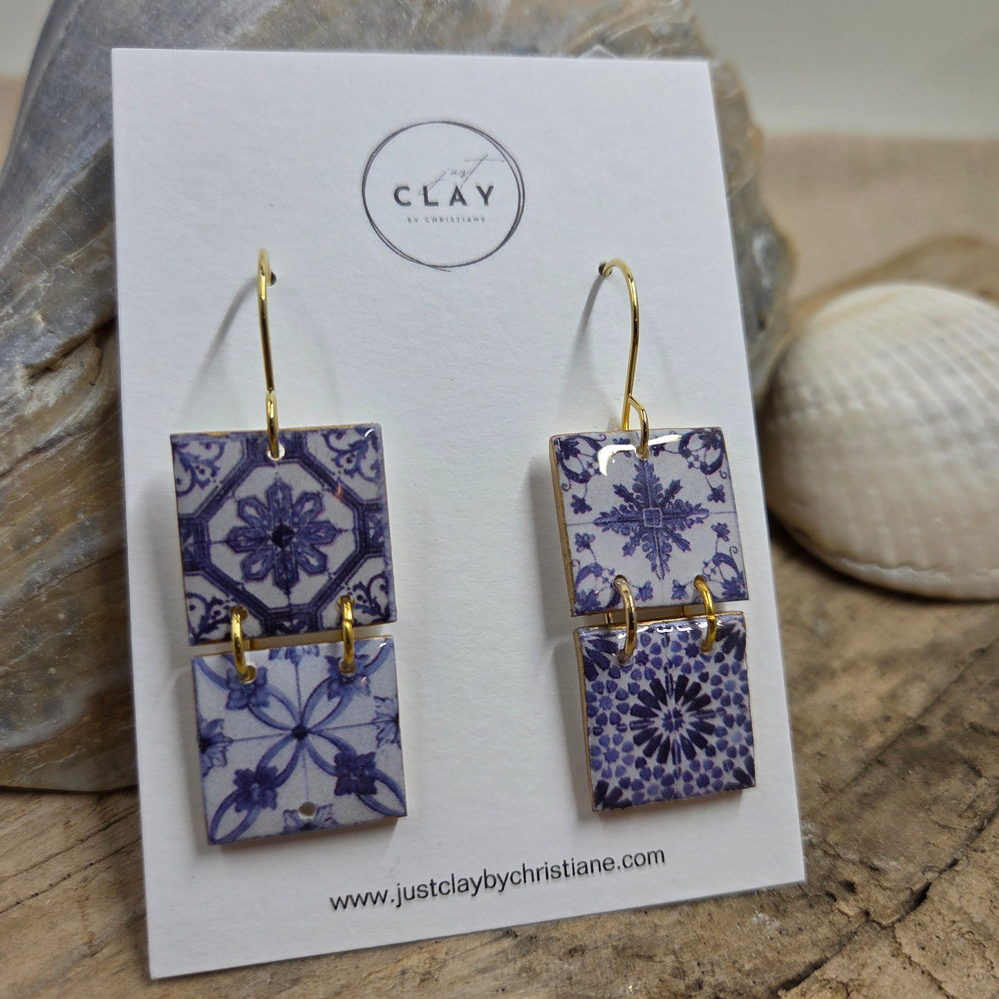 Mediterranean Tile Dangles
