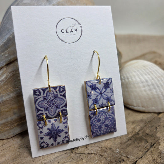 Mediterranean Tile Dangles