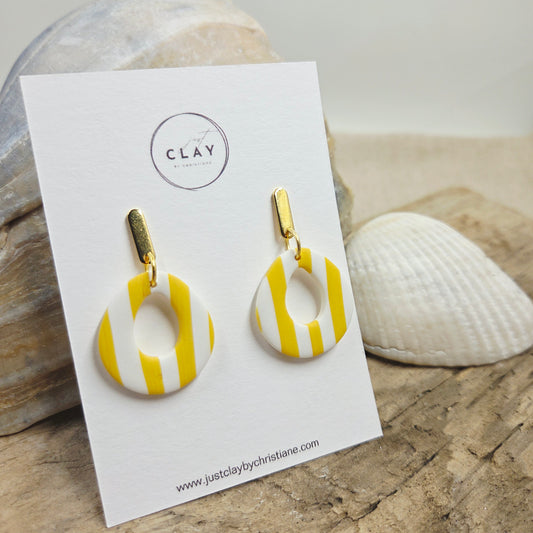 Summer Dangles | yellow white