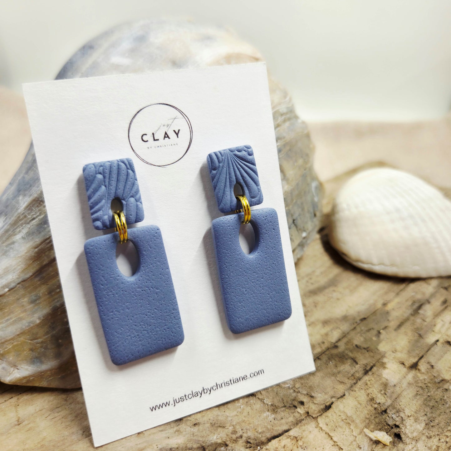 Statement Dangles | blue