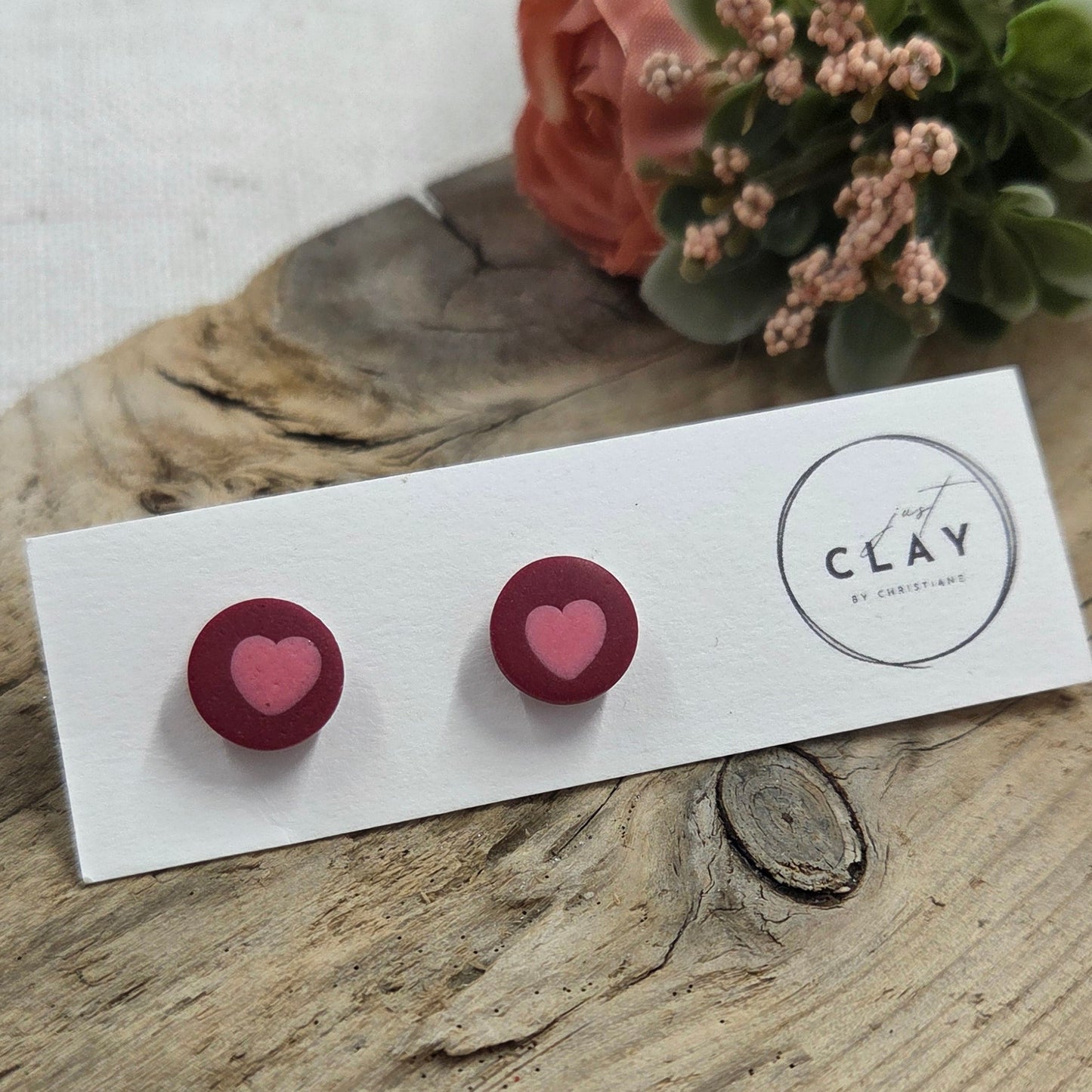 Heart Studs