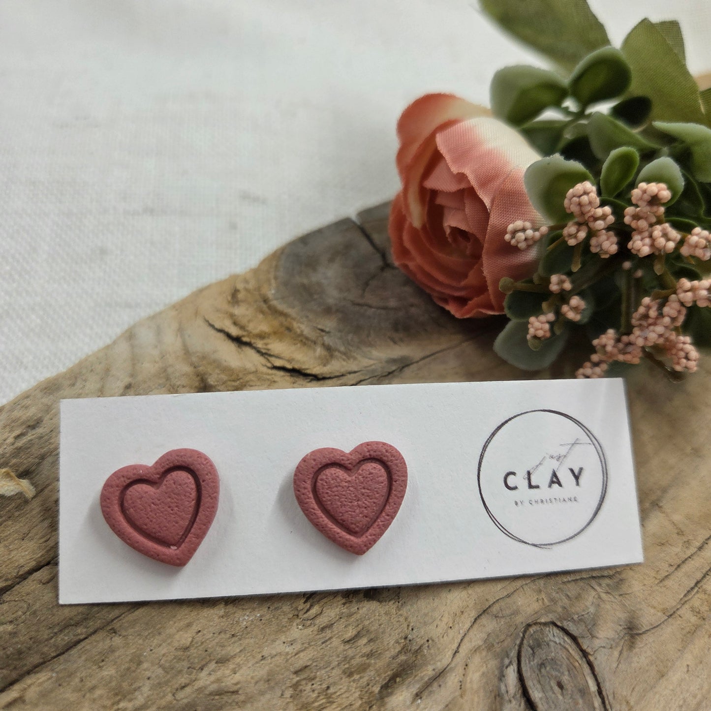 Heart Studs