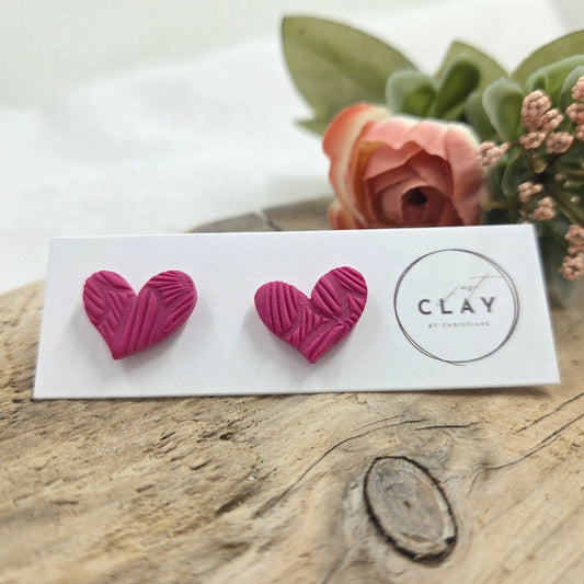 Heart Studs