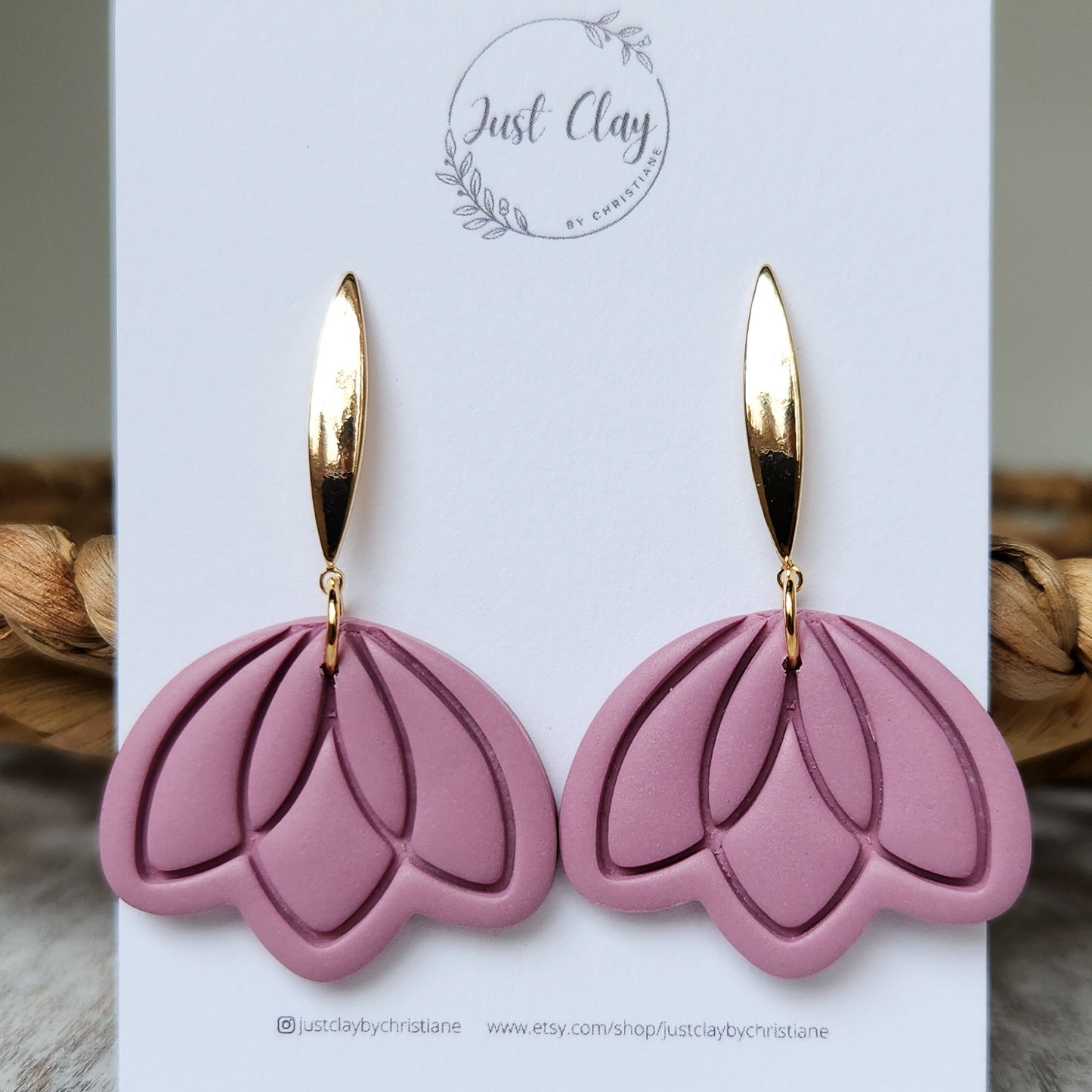 Flower Dangles l  berry