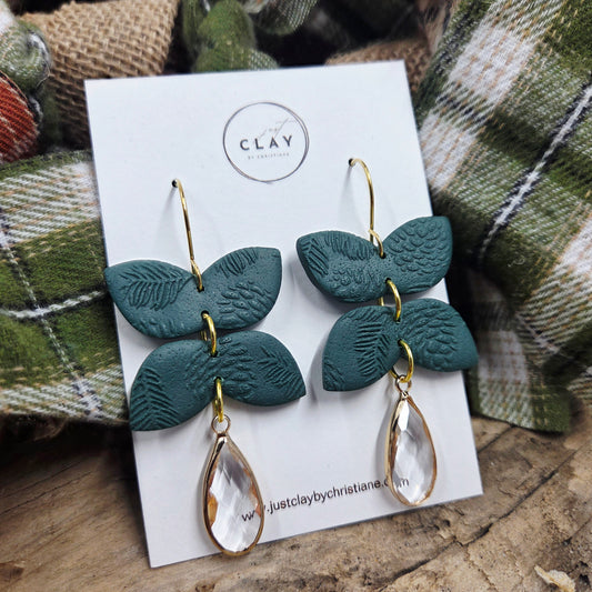 Large Statement Dangles | handmade | polymer clay