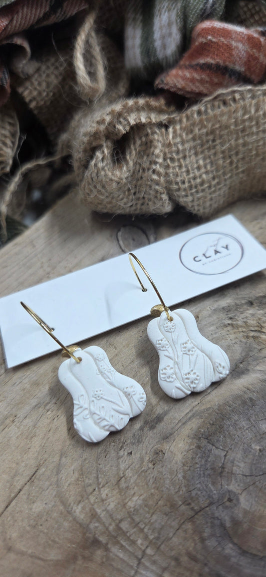 Pumpkin Hoops | white