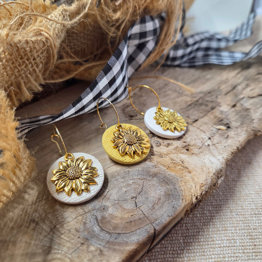 Sunflower Hoops