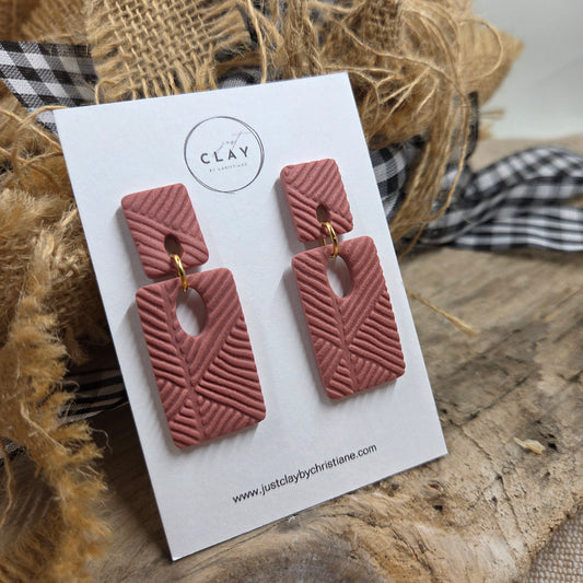 Statement Dangles w. Texture