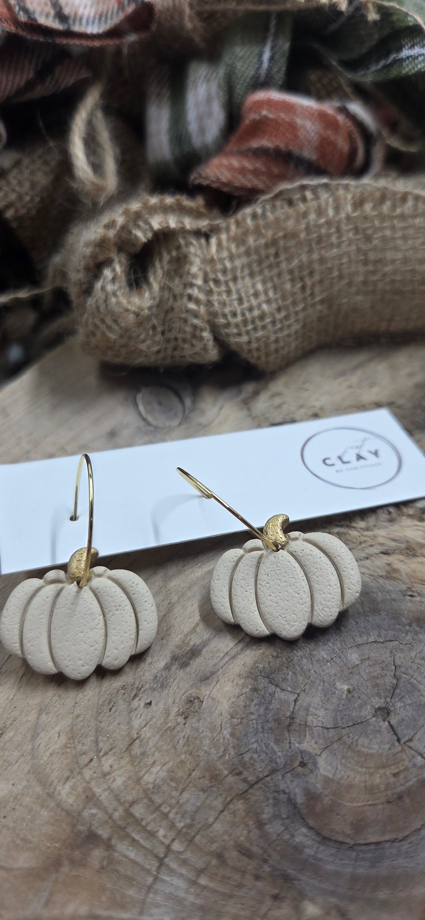 Pumpkin Hoops | beige