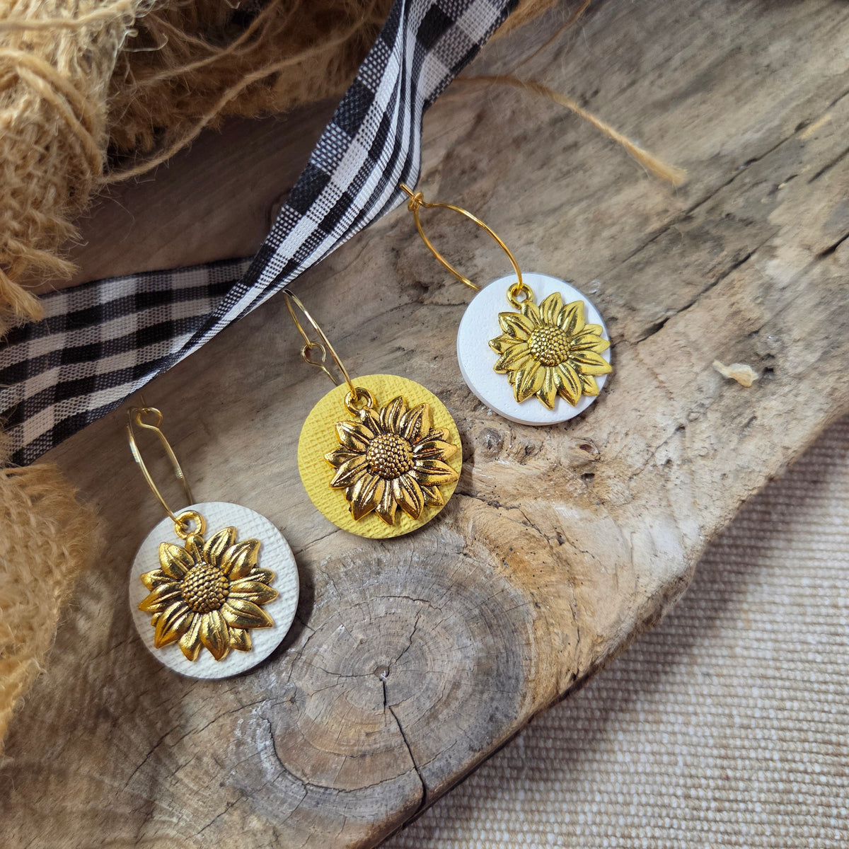 Sunflower Hoops