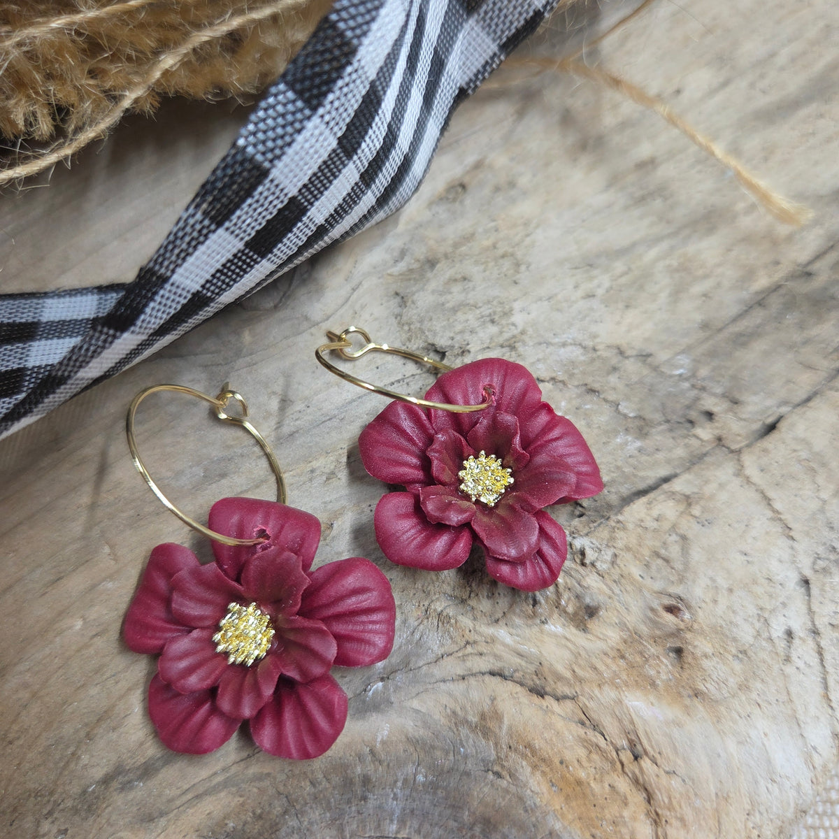 Flower Hoops