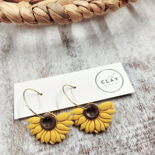 Sunflower Hoops