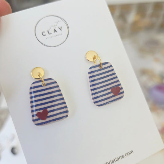 Striped Dangles