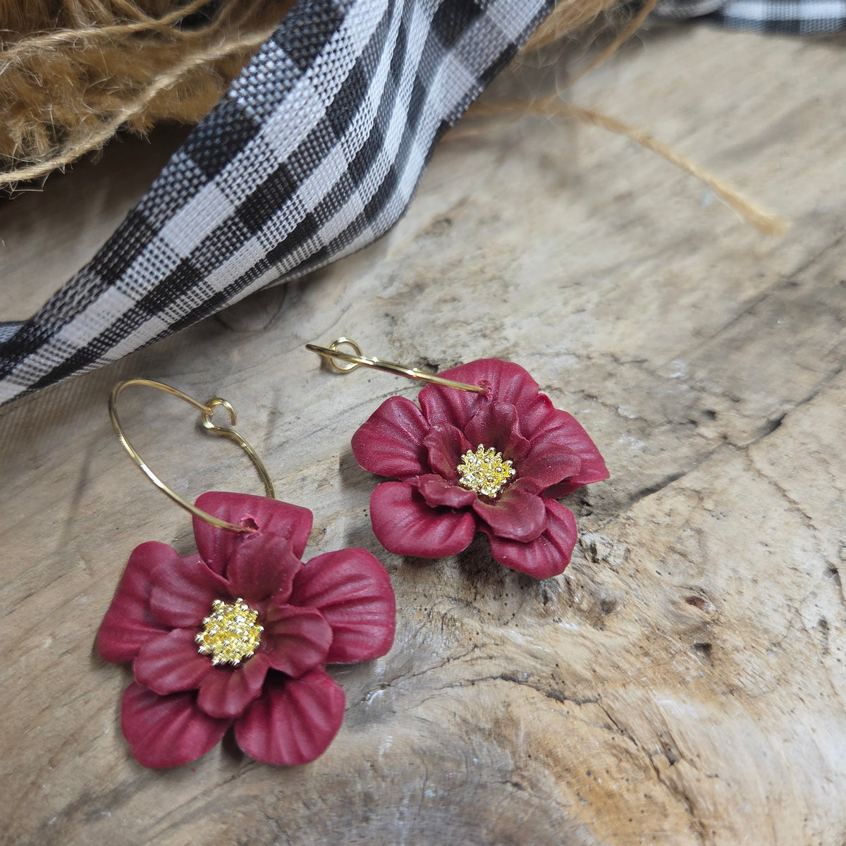 Flower Hoops