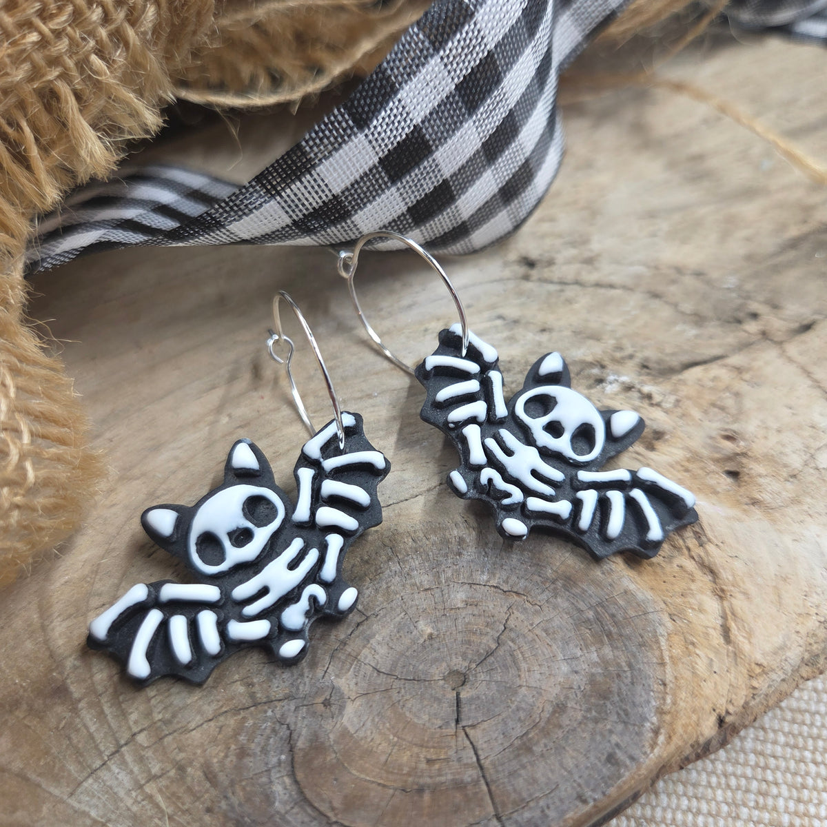 Bat Skeleton Hoops