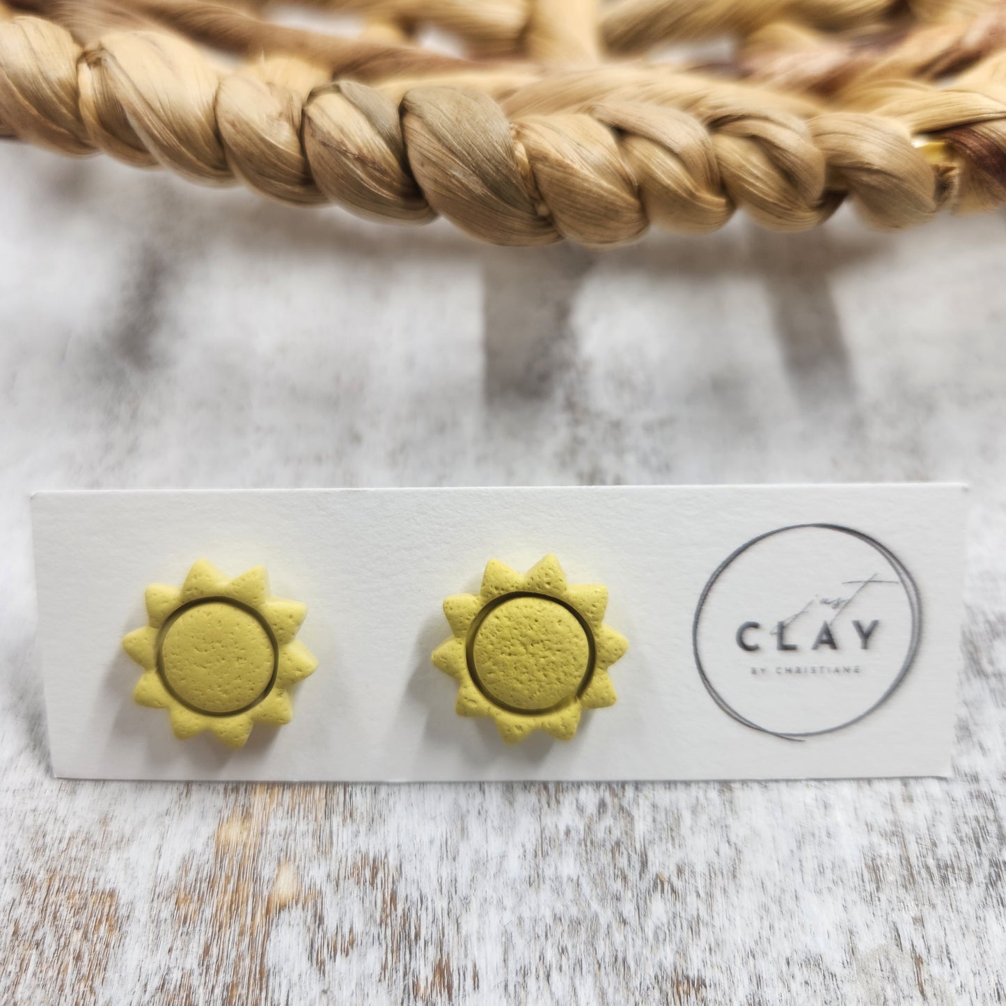 Sun and Cloud Studs