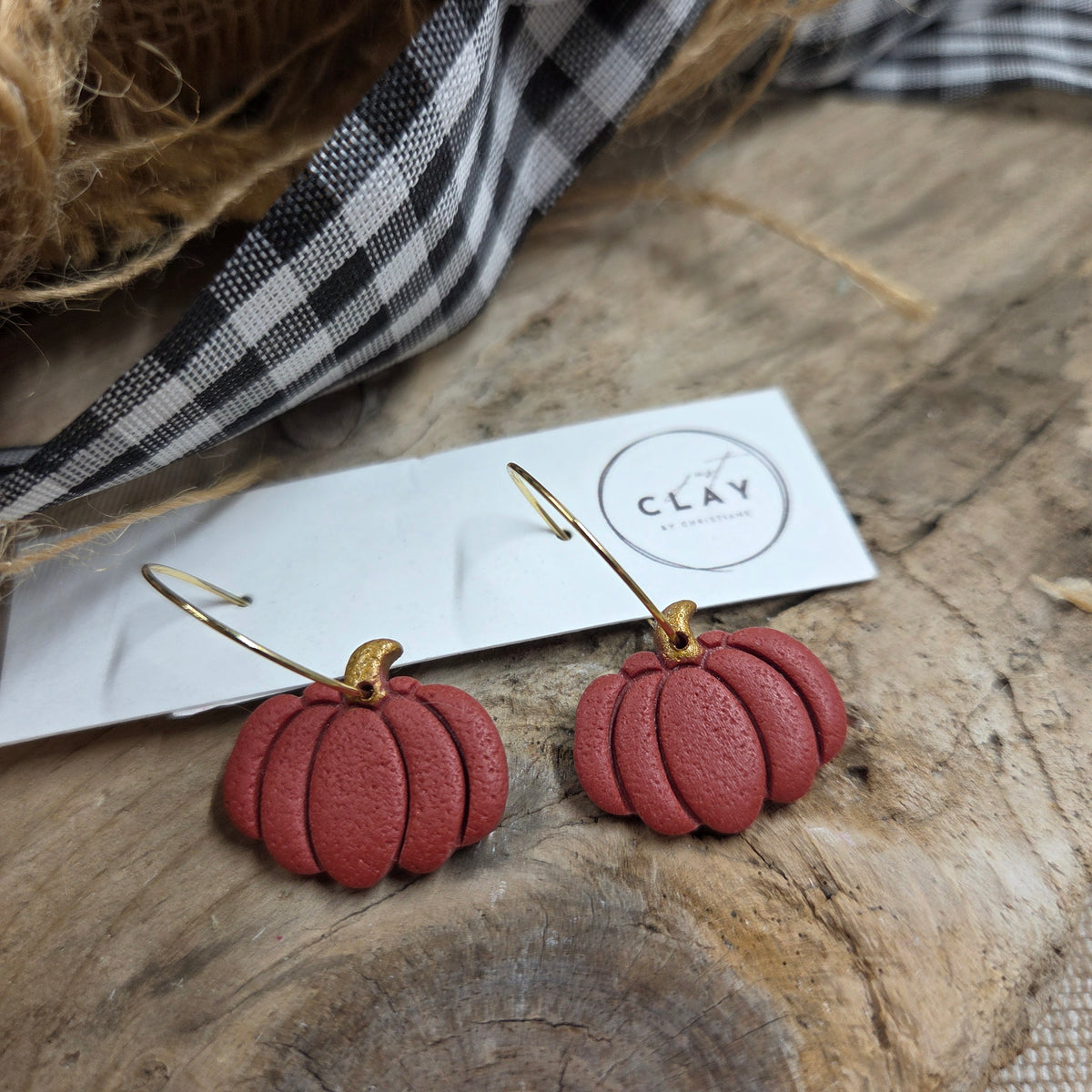Pumpkin Hoops | burnt umber