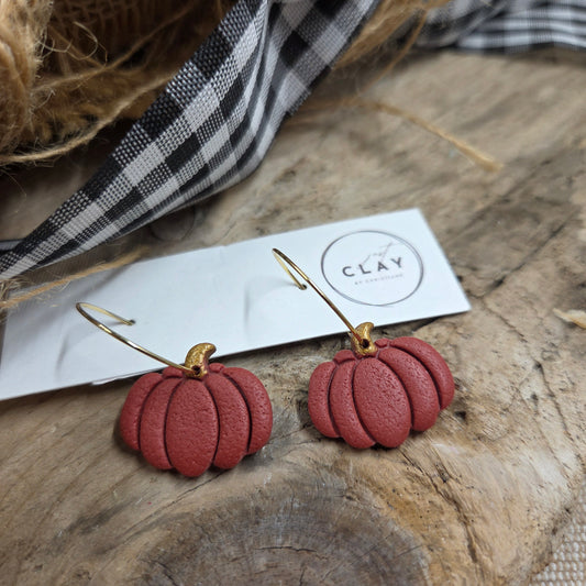 Pumpkin Hoops | burnt umber