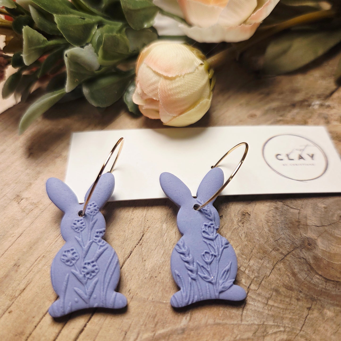 Bunny Hoops | blue