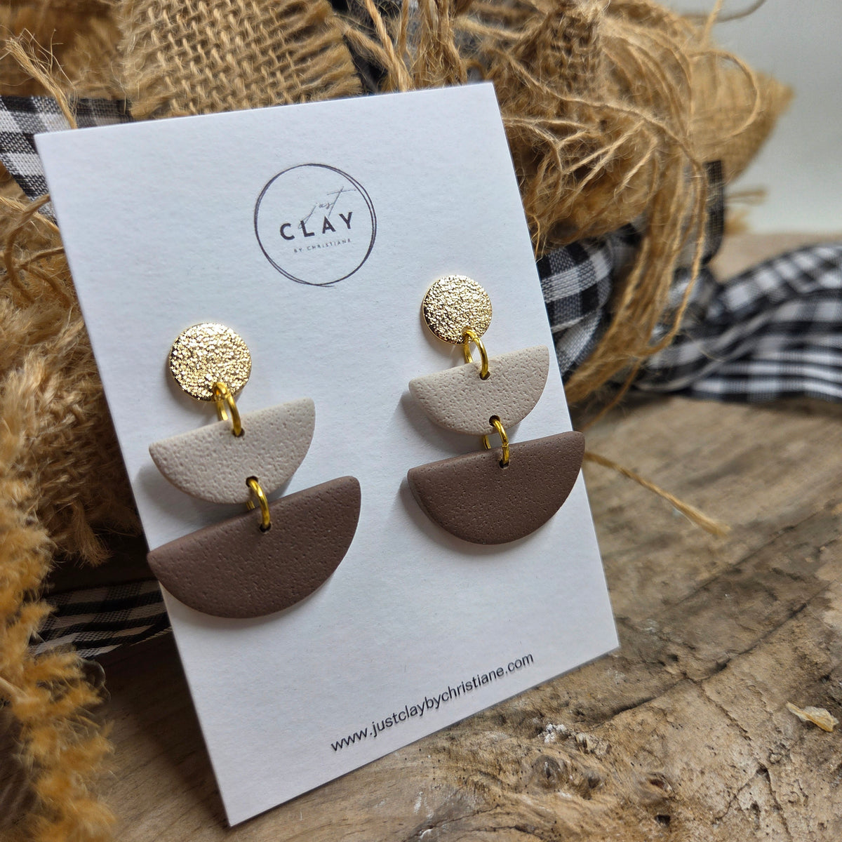 Tiered Dangles | mocca brown