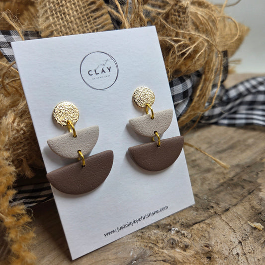 Tiered Dangles | mocca brown