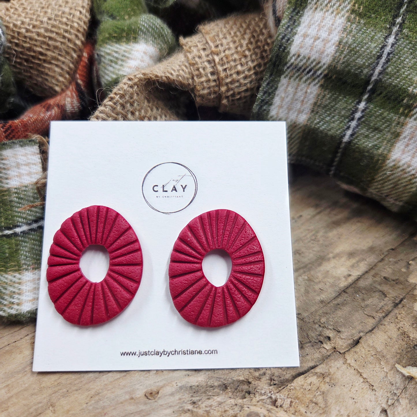 Large Statement Studs | handmade | polymer clay