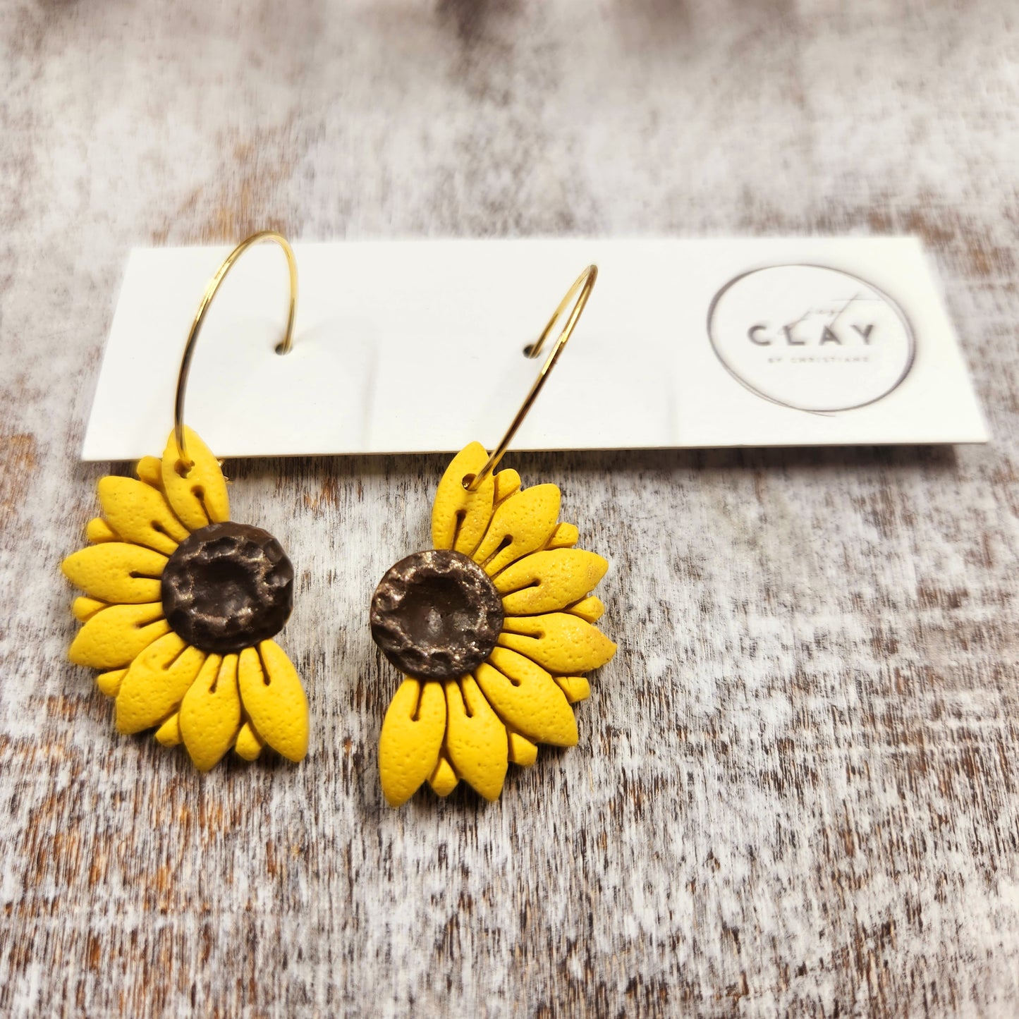 Sunflower Hoops