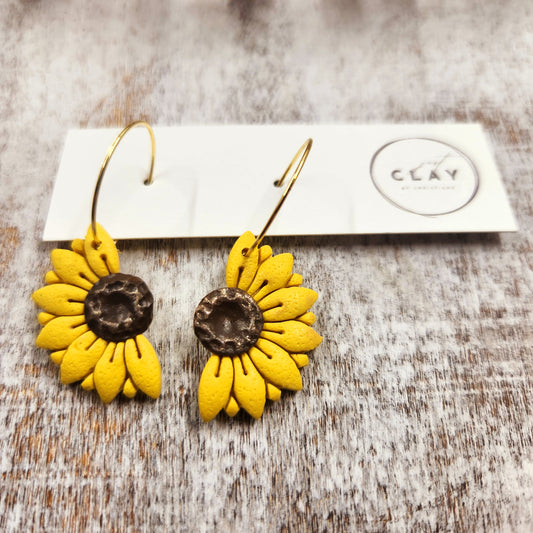 Sunflower Hoops